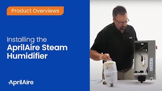 Installing the AprilAire Steam Humidifier [upl. by Eema]