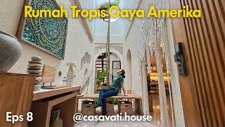 Rumah Tropis Gaya Amerika Yang Keren Banget Casavati House [upl. by Anilos]