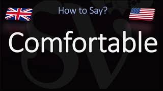 How to Pronounce Comfortable CORRECTLY English American Pronunciation [upl. by Atnohsal800]