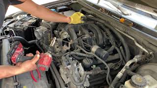 2005 2010 Nissan Pathfinder how to replace valve cover gasket [upl. by Farrah]