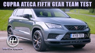 Cupra Ateca Team Test  Fifth Gear [upl. by Gussman]