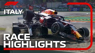 Race Highlights  2021 Italian Grand Prix [upl. by Ziwot]