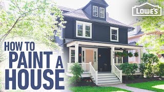 How to Paint a House  DIY Exterior Painting Tips [upl. by Brigit230]