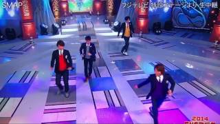 2014 FNS歌謡祭 SMAP [upl. by Akimad]