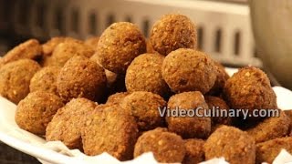 Falafel Recipe  Vegan Middle Eastern Food  Video Culinary [upl. by Oisangi]