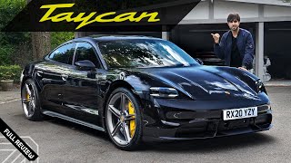 2021 Porsche Taycan Turbo S The Electric Sports Car [upl. by Ydna]