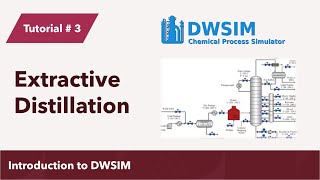 Extractive Distillation of Ethanol and Benzene using pXylene in DWSIM [upl. by Llenrac556]