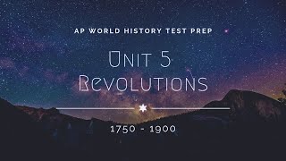 AP World History Modern Unit 5 Review [upl. by Akinnej188]