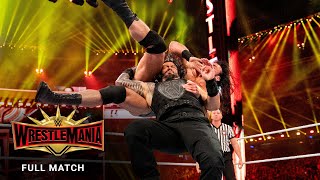 FULL MATCH  Roman Reigns vs Drew McIntyre WrestleMania 35 [upl. by Sybyl537]