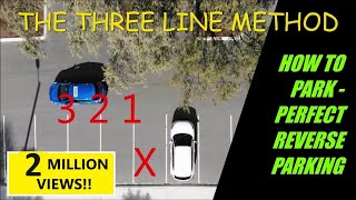 How to Reverse Park  PERFECT REVERSE PARKING EVERY TIME [upl. by Nalad173]