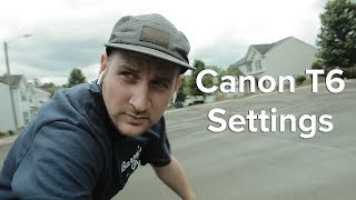 How to setup the Canon Rebel T6 [upl. by Zucker]