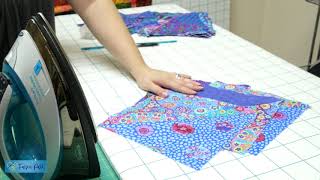 Tridazzle Quilt Quick class from 10quot squares [upl. by Nanci]