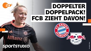 FC Bayern München – RB Leipzig  FrauenBundesliga 16 Spieltag Saison 202324  sportstudio [upl. by Barnes]