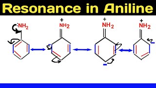 Super tricks Resonance structures of Aniline [upl. by Danas]