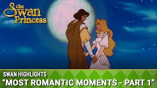 Most Romantic Moments  Part 1  Swan Highlights  The Swan Princess [upl. by Ained]