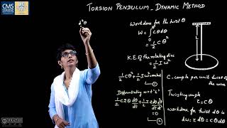 Torsion Pendulum Dynamic method  Jeya P  Department of Physics [upl. by Worlock252]