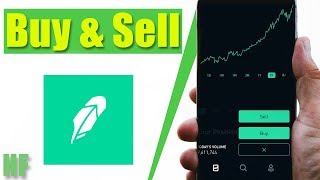 How to Buy and Sell Stocks on Robinhood Beginner App Tutorial [upl. by Nassah]