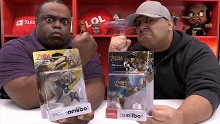 Zelda Amiibo UNBOXING RACE Lamarr vs Dashie [upl. by Aligna]