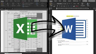 12 Automating Word Documents from Excel  No VBA [upl. by Burnight]