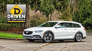 2018 Buick Regal TourX Essence AWD Car Review [upl. by Burrus]