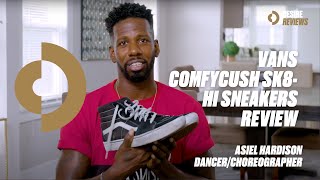 Vans ComfyCush Sk8Hi Sneakers Review by Asiel Hardison [upl. by Jessabell]