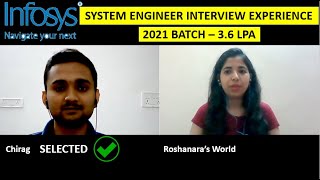 Infosys System Engineer Interview Experience  TH  HR Round Interview Questions  36 LPA [upl. by Galatia624]