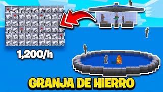 GRANJA DE HIERRO MODULAR MINECRAFT 119211911821181171165  FÁCIL TUTORIAL JAVA [upl. by Lorolla]