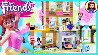 Lego Friends Friendship House Part 2 Clubhouse Build Review Silly Play [upl. by Reseda176]