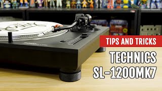 Technics SL1200MK7  Review  Tips and Tricks [upl. by Ailegnave]