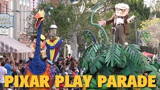 4K Pixar Play Parade  Pixar Fest  Disneyland Resort [upl. by Htelimay609]