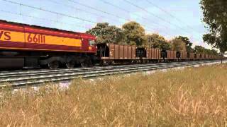 Virtual RailCam VRC West Coast Mainline WCML Euxton Lanchashire [upl. by Jessalin]