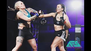 British Female mma fighter destroys her opponent in 60 seconds [upl. by Pontius]