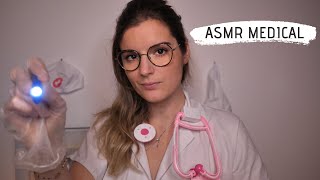 ASMR FR👩🏼‍⚕️EXAMEN MÉDICAL COMPLET👌 [upl. by Eniaj960]