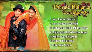 Dilwale Dulhania Le Jayenge DDLJ  Shahrukh Khan Kajol  90s Hits  Filmy Jukebox [upl. by Green346]