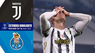 Juventus vs Porto Extended Highlights  UCL on CBS Sports [upl. by Hcahsem]