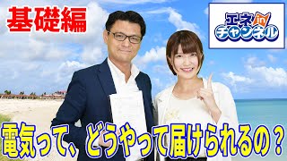 【基礎編①】「電気って、どうやって届けられるの？ ～電力供給の仕組みと電力販売について～」Part1電気が届くまで [upl. by Bernadene557]