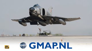 F4E Phantom super low pass  4K  F4  Phantom Fighterjet [upl. by Gratianna324]