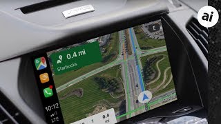 Hands on Google Maps in Apple CarPlay [upl. by Ailaham269]