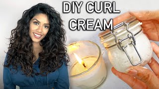 DIY Aloe Vera Shea Butter Flaxseed Curl Cream  NATURAL DIY  ARIBA PERVAIZ [upl. by Seline480]