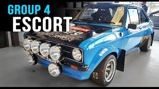 Ford Escort Mk2 Rally Build Part 1 Blasting [upl. by Esiuolyram592]