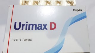 Urimax D Tablets  Price Uses Side Effects [upl. by Anippesuig]