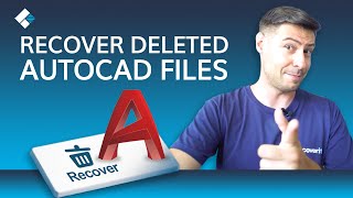 How to Recover Unsaved or Deleted AutoCAD Files 4 Methods [upl. by Schwartz401]