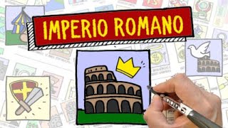 IMPERIO ROMANO  Resumo Desenhado [upl. by Gabrielle]