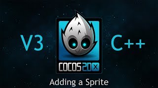 Cocos2dx v3 C Tutorial 5  Adding a Sprite [upl. by Borman]