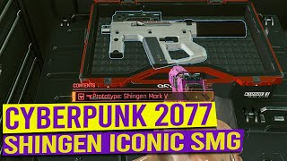 SHINGEN MARK V Iconic Smart SMG Location  CYBERPUNK 2077 [upl. by Nodababus]