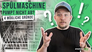 Geschirrspülmaschine pumpt nicht ab [upl. by Groeg]