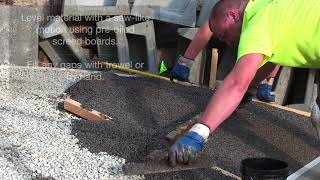 How to Install Porous Pave [upl. by Lauralee]