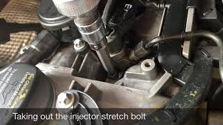 Mercedes Sprinter Injector Removal [upl. by Baras346]