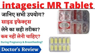 intagesic MR Tablet Uses amp Side Effects in Hindi [upl. by Nosde899]