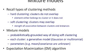 EM1 Introduction to mixture models [upl. by Jem602]